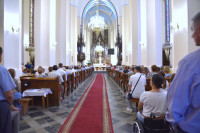  MSZA ŚWIĘTA ZA ZMARŁYCH I PROCESJA RÓŻAŃCOWA NA CMENTARZ 