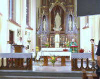  MSZA ŚWIĘTA ZA ZMARŁYCH I PROCESJA RÓŻAŃCOWA NA CMENTARZ 