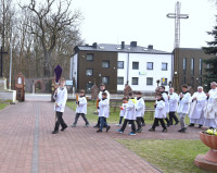  ŚWIĘTE TRIDUUM PASCHALNE - MSZA WIECZERZY PAŃSKIEJ (FOTO: Julia Derehajło) 