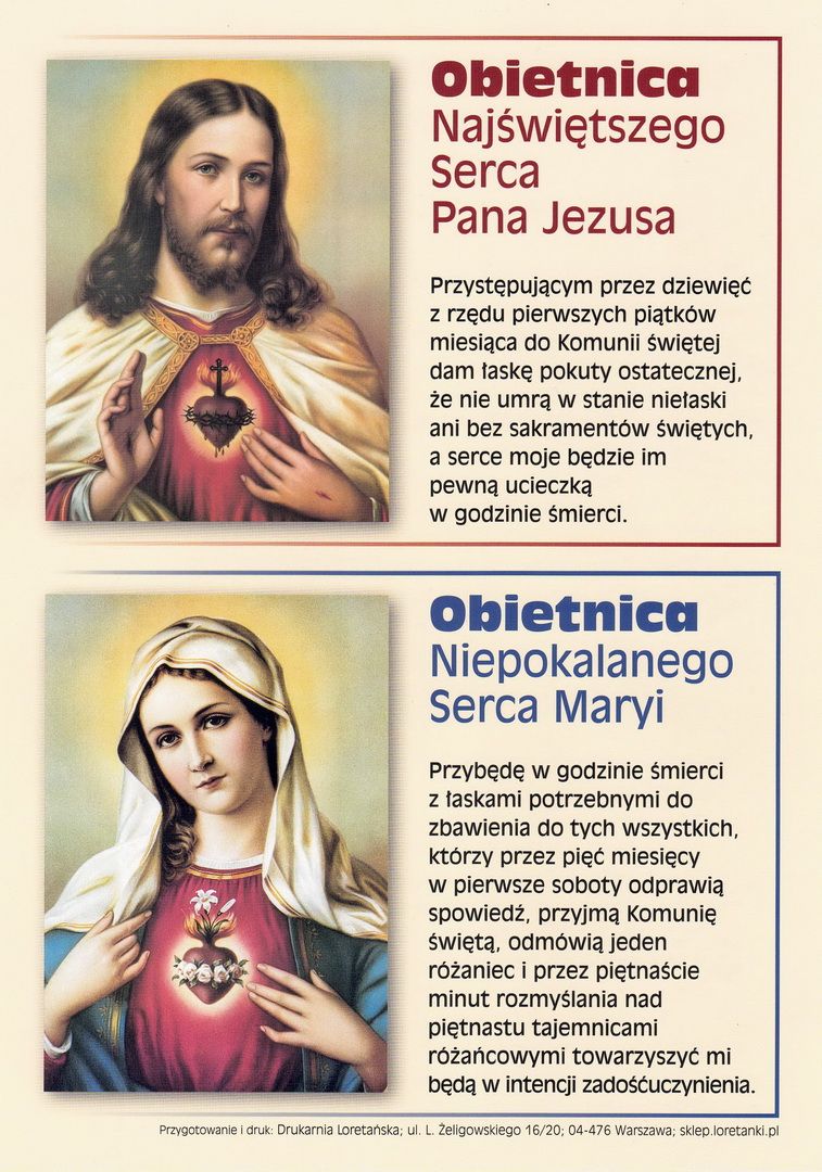 OBIETNICE PANA JEZUSA I MARYI