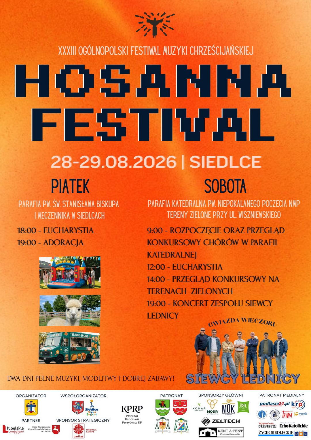 28 – 29.08.2026 r. – XXXIII HOSANNA FESTIVAL