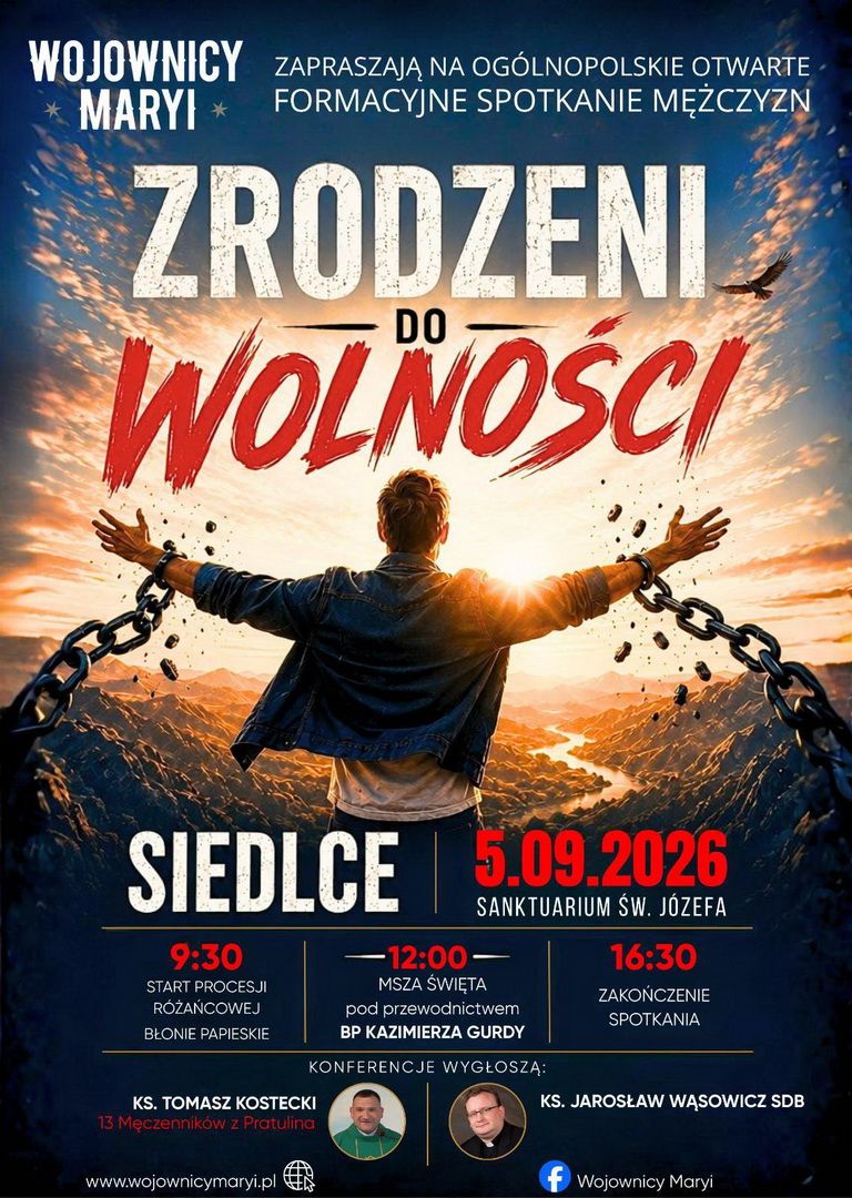 05.09.2026 r. – OGÓLNOPOLSKIE OTWARTE FORMACYJNE SPOTKANIE MĘŻCZYZN