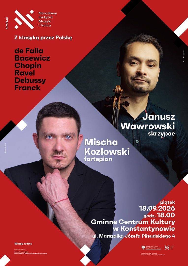 18.09.2026 r. – KONCERT „Z KLASYKĄ PRZEZ POLSKĘ”