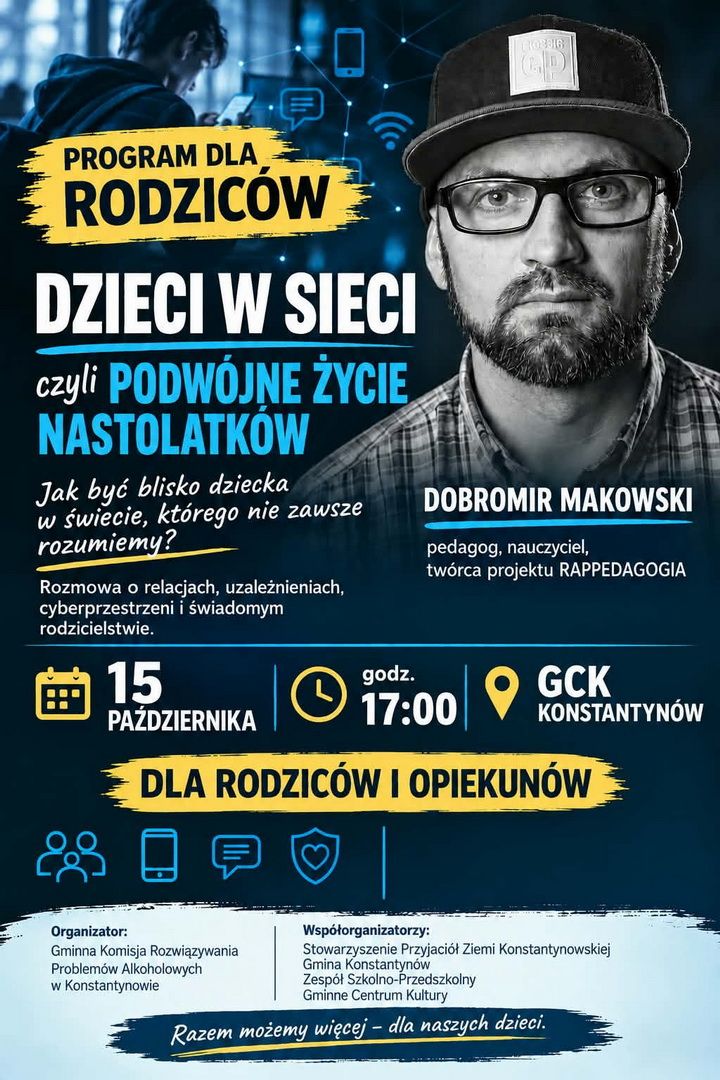 15.10.2026 r. – PROGRAM DLA RODZICÓW „DZIECI W SIECI”