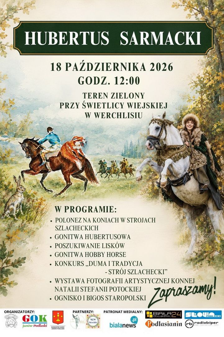 18.10.2026 r. - „HUBERTUS SARMACKI”